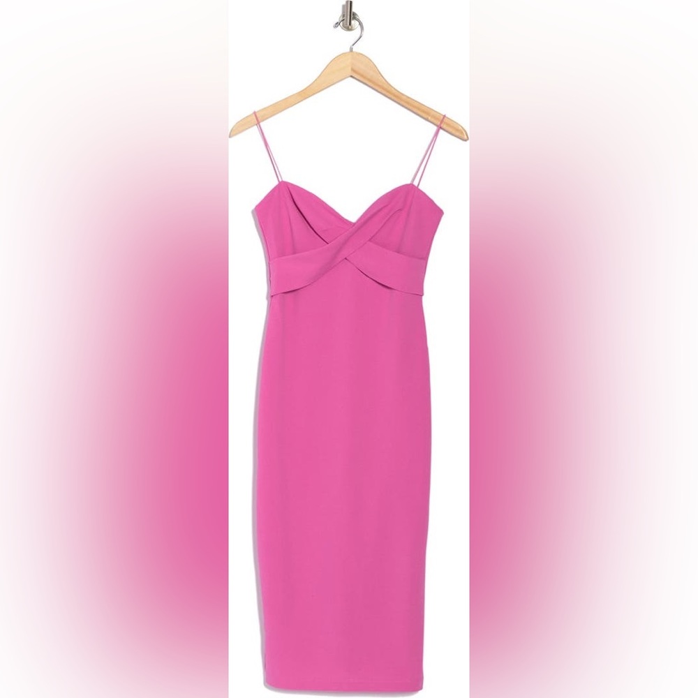 Cross Front Midi Dress, works as maternity